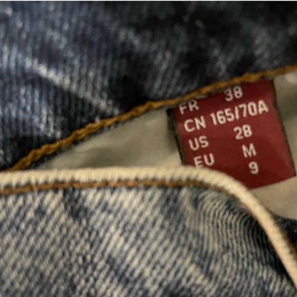 Comptoir Des Cotonniers Blue Ankle Cropped Jeans Rita - Picture 4 of 4